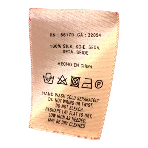 Anthropologie postage stamp 100% silk pink snail yank top size 2 - Picture 4 of 5